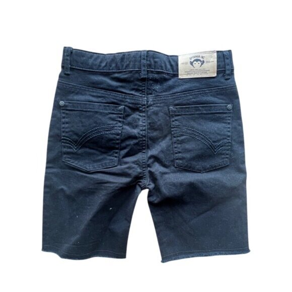 Appaman - Boys Frayed Punk Shorts in Black - Picture 3 of 3
